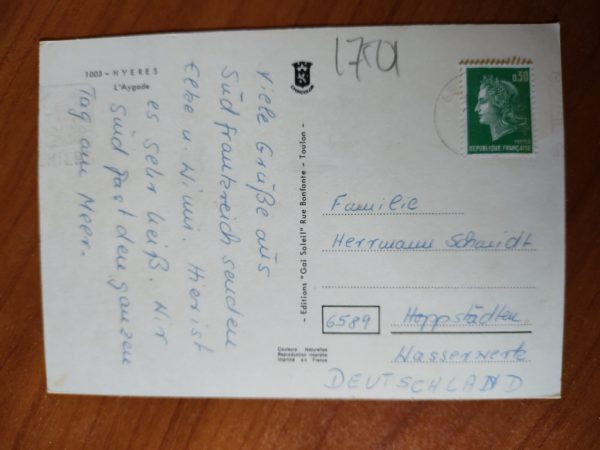 Postcard Hyeres - Image 2