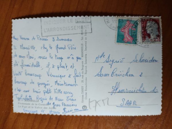Postcard Marseille Le Pont - Image 2