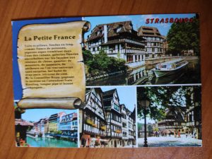 Postcard Strasbourg 5 pictures