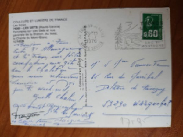 Postcard Les Gets - Image 2