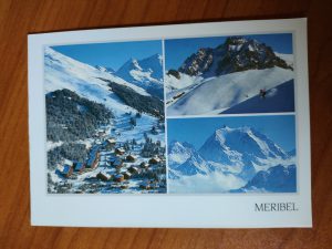 Postcard Meribel