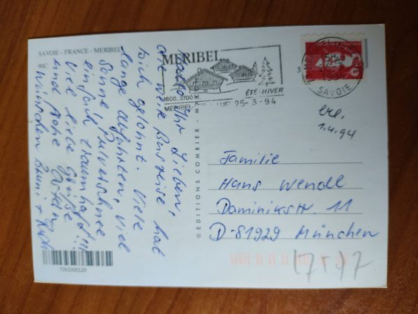Postcard Meribel - Image 2