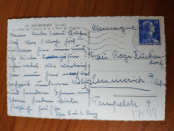 Postcard Aix Les Bains - Image 2