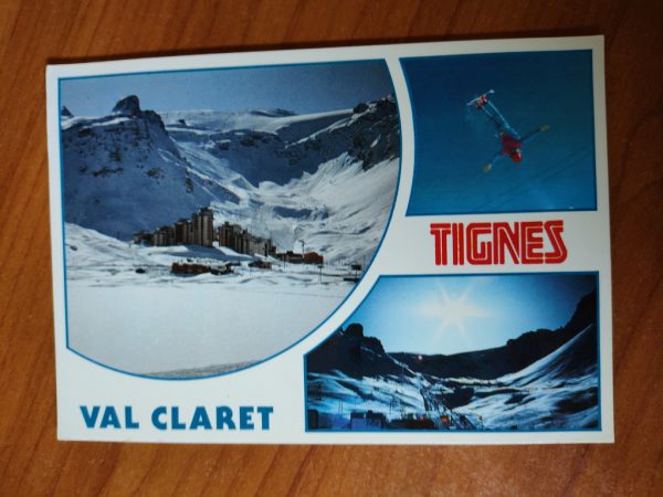 Postcard Tignes Val Claret
