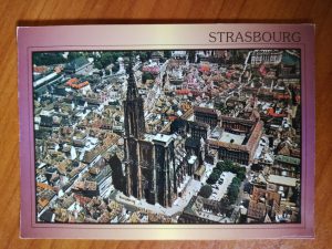 Postcard Strasbourg Cathedrale