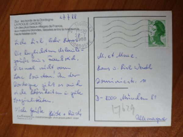 Postcard Dordogne Gageac - Image 2