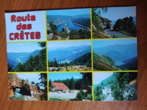 Postcard Route de Cretes