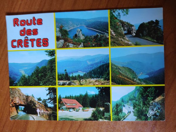 Postcard Route de Cretes