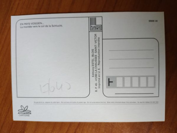 Postcard Les Vosges - Image 2