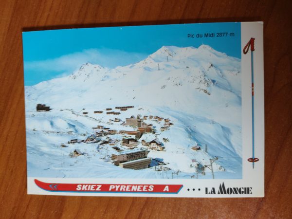 Postcard Pyrenees La Mongie