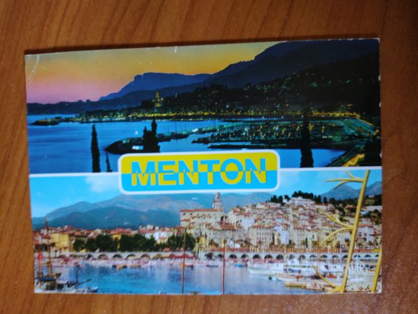 Postcard Menton