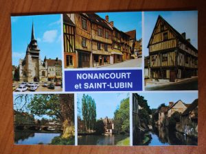 Postcard Nonancourt Saint Lubin