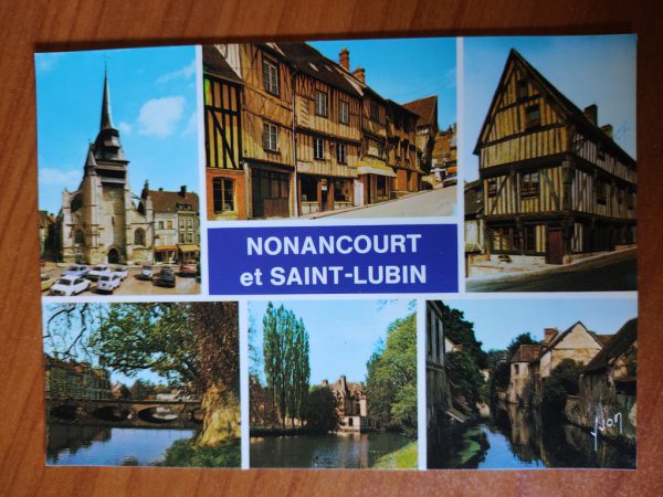 Postcard Nonancourt Saint Lubin