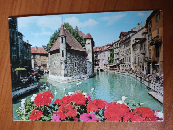 Postcard Annecy Palais Le Thiou
