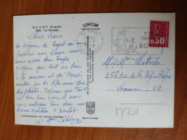 Postcard Royat La Paradis - Image 2