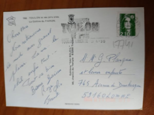 Postcard La Colline du Faron Toulon - Image 2