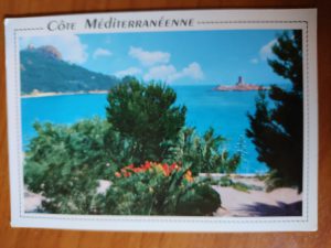 Postcard Cote Mediterraneenne