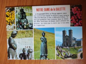 Postcard Notre Dame de la Salette