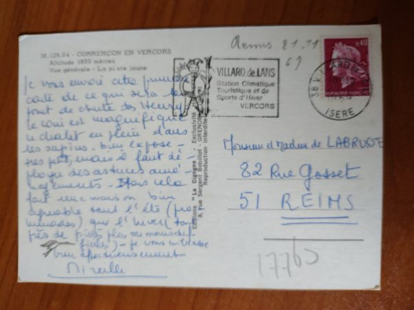 Postcard Correncon en Vercors - Image 2