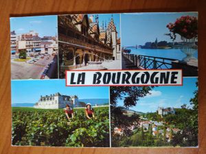 Postcard La Bourgogne