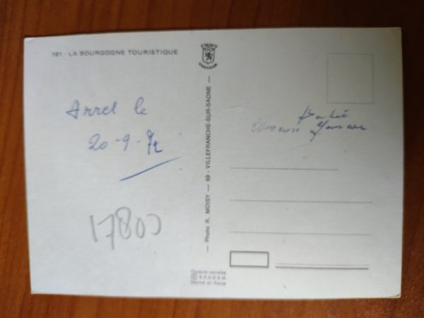 Postcard La Bourgogne - Image 2