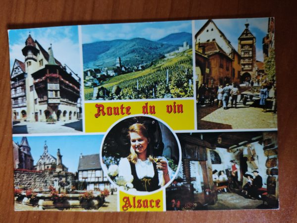 Postcard Alsace