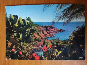 Postcard Cote de Azur