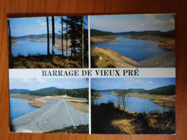 Postcard Barrage de Vieux Pre