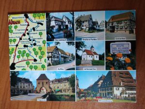 Postcard Alsace