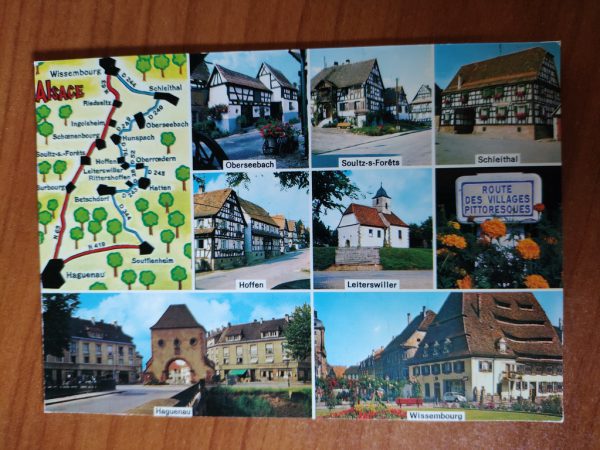 Postcard Alsace