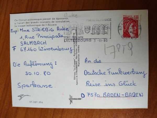 Postcard Alsace - Image 2