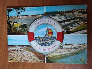 Postcard Pontaillac Cote