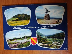Postcard Ballon Alsace