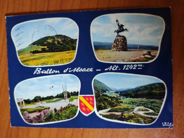 Postcard Ballon Alsace