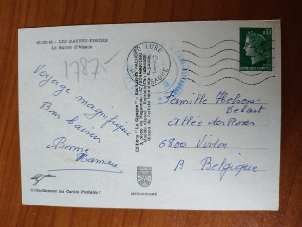Postcard Ballon Alsace - Image 2