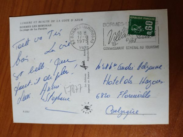 Postcard Bormes les Mimosas - Image 2