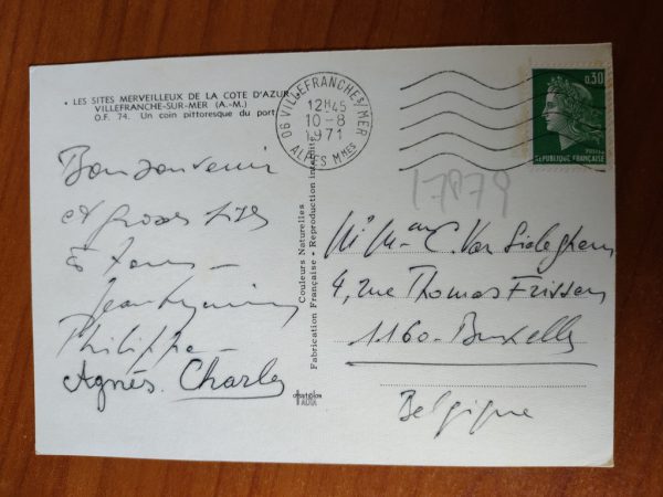 Postcard Villafranche - Image 2