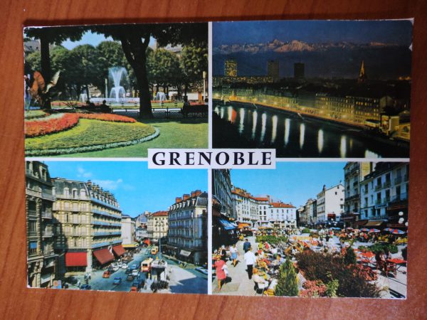 Postcard Grenoble