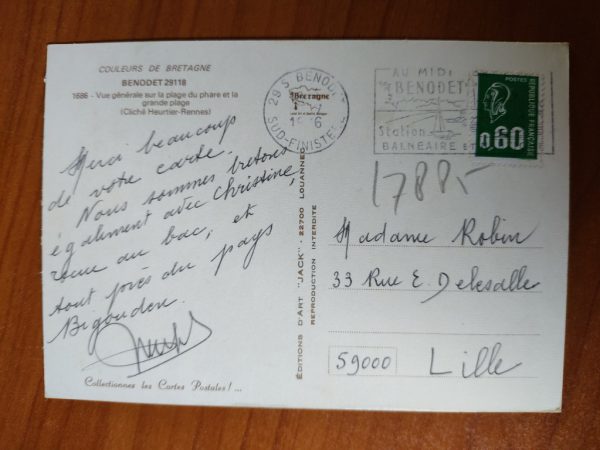 Postcard Benodet - Image 2
