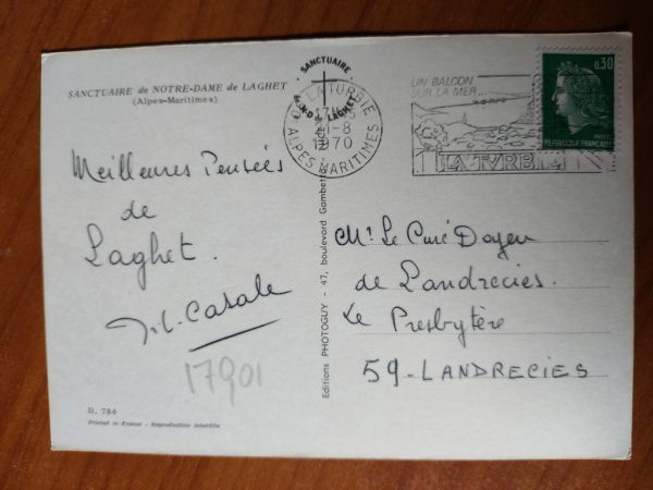 Postcard Laghet Notre Dame - Image 2