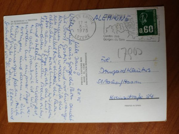 Postcard Truites - Image 2