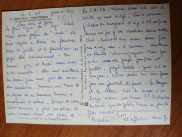 Postcard Cote de Azur - Image 2