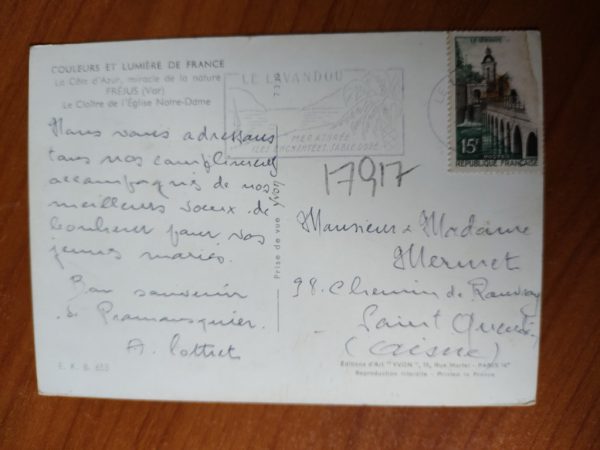 Postcard Frejus Cote de Azur - Image 2