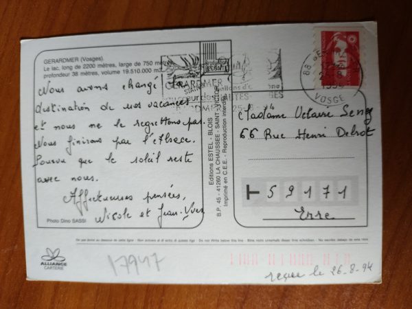 Postcard Gerardmer - Image 2