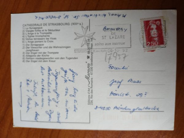 Postcard Strasbourg cathedrale - Image 2