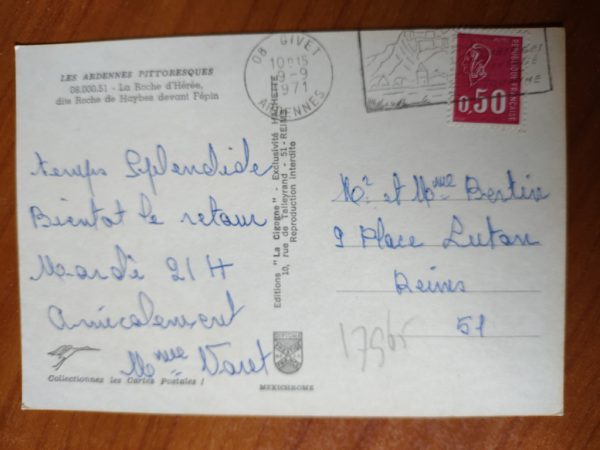 Postcard Ardennes Haybes - Image 2