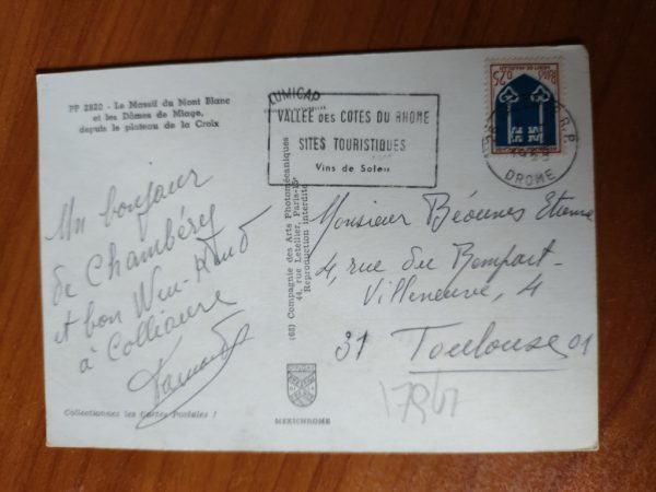 Postcard Priere du Savoyard - Image 2