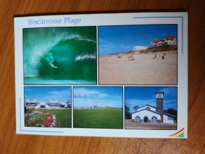 Postcard Biscarrosse Plage