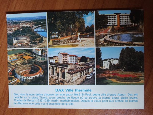 Postcard Dax Villa Thermale