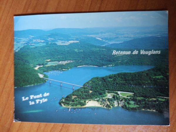 Postcard Lac de Vouglans